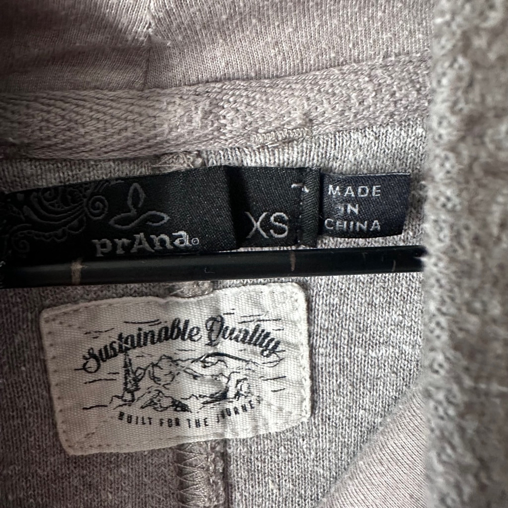Prana Cozy Up Turtleneck in Oatmeal Heather Women's XSmall - Picture 5 of 8